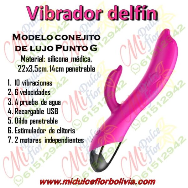 Vibrador delfín