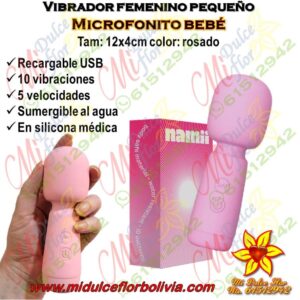 Vibrador microfonito bebé