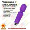 Vibrador y masajeador