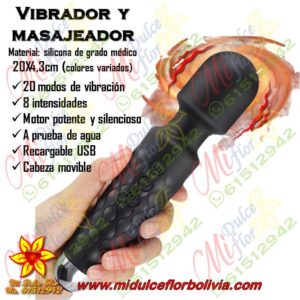 Vibrador y masajeador
