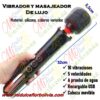 Vibrador y masajeador de lujo