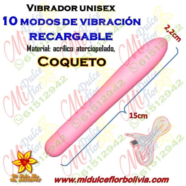 Vibrador unisex coqueto