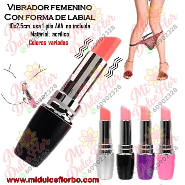 Vibrador femenino Labial