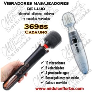 Vibradores masajeadores de lujo