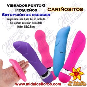 Vibrador punto G pequeño