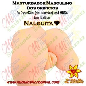 Masturbador nalguita con dos orificios
