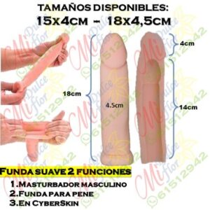 Funda suave dos funciones