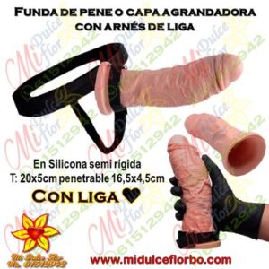 Funda semi rígida con arnés de liga