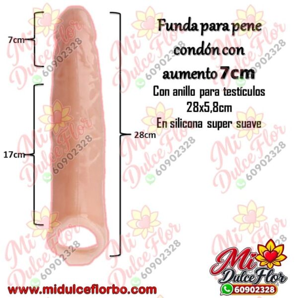 Funda con aumento y anillo