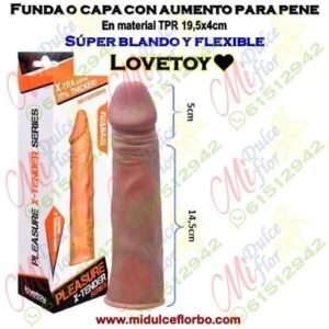 Funda de lujo con aumento