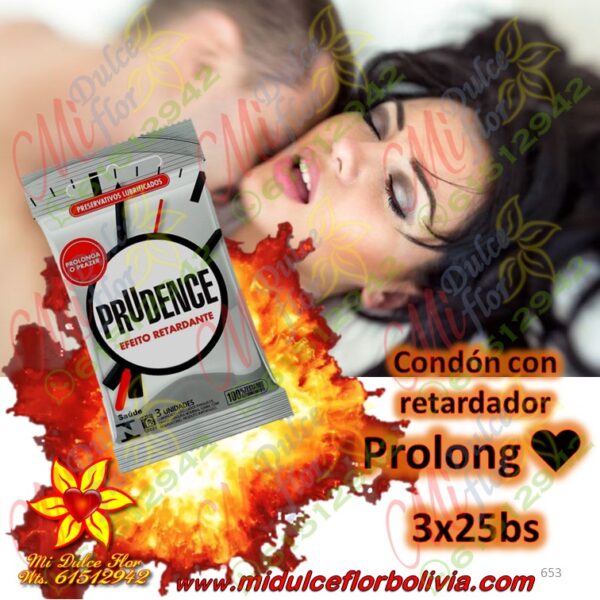 Kit 3 condones retardantes