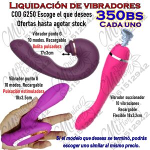 Liquidación de vibradores