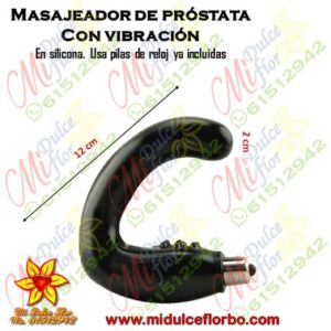 Masajeador de próstata con vibración