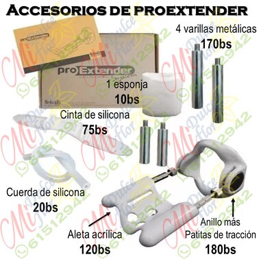 accesorios de repuesto