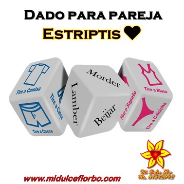 Dado para pareja Estriptis