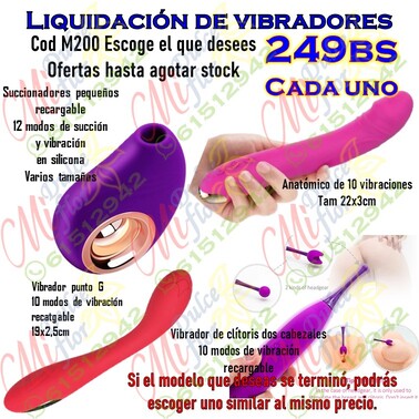 Diapositiva314 Liquidación de vibradores cod M200