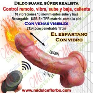 Dildo Espartano con vibro