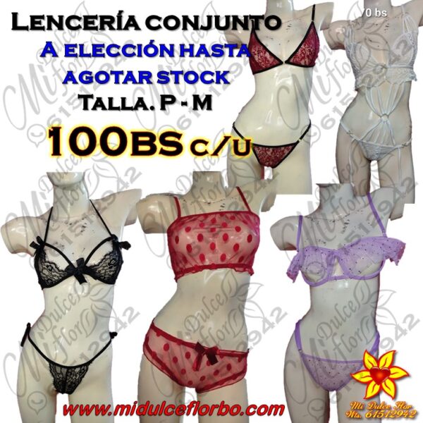 Lencería conjunto
