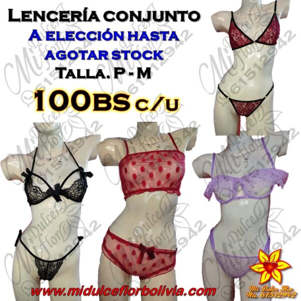 Lencería conjunto