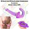 Strap on strapless femenino