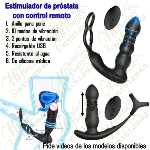 Diapositiva117 Estimulador de próstata con vibración y control remoto