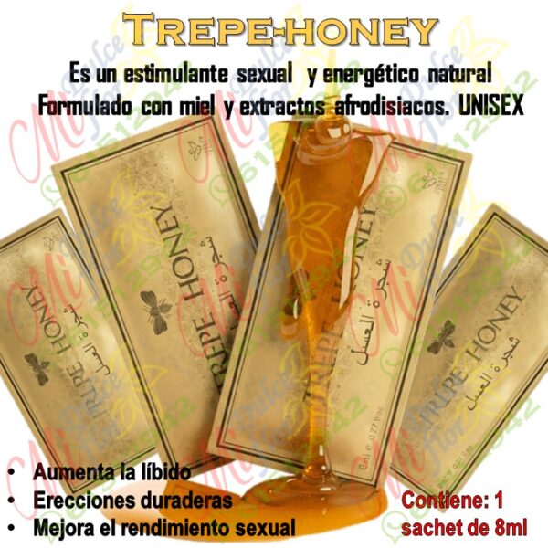 Miel dorada estimulante sexual