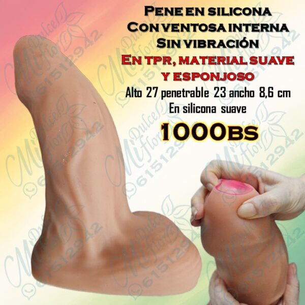 Dildo gigante suave