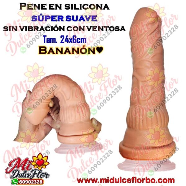 Diapositiva465 Pene en silicona súper suave